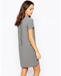 Серое платье прямого кроя от Only