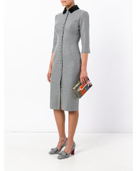 Серое платье от Olympia Le-Tan