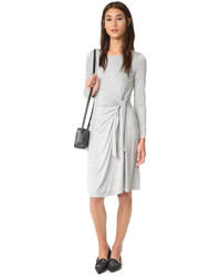 Серое платье от Three Dots