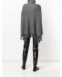 Серое пончо от Snobby Sheep