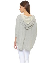 Серое пончо от Soft Joie