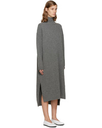 Серое шерстяное платье от Enfold
