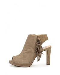 Серые босоножки на каблуке от Versace 19.69