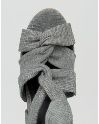 Женские серые босоножки от Asos