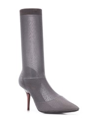 Серые ботильоны на резинке от Yeezy