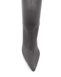 Серые ботильоны на резинке от Yeezy