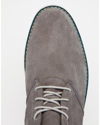 Серые ботинки дезерты от Timberland