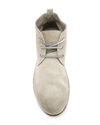 Серые ботинки дезерты от Marsèll