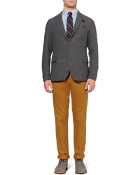 Серые ботинки дезерты от Mark McNairy