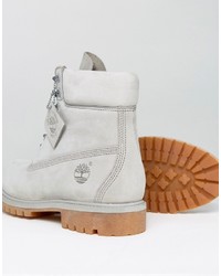 Мужские серые ботинки от Timberland