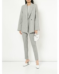 Женские серые брюки-галифе от Georgia Alice