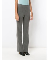 Серые брюки-клеш от Alcaçuz