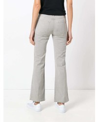 Серые брюки-клеш от Chanel Vintage