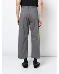 Серые брюки чинос из саржи от Siki Im