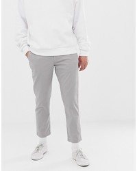 Серые брюки чинос от Calvin Klein