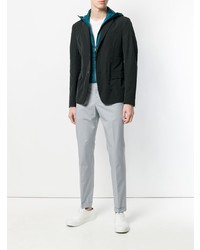 Серые брюки чинос от Prada