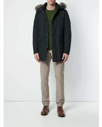 Серые брюки чинос от Incotex