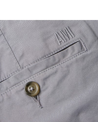 Серые брюки чинос от Ami