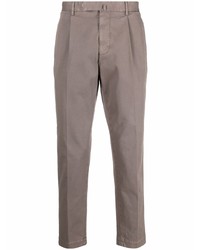 Серые брюки чинос от Dell'oglio