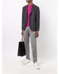 Серые брюки чинос от Kiton