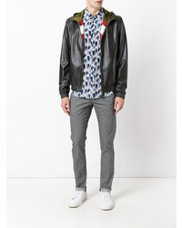 Серые брюки чинос от Dondup