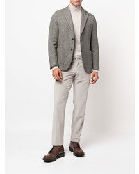 Серые брюки чинос от Brioni