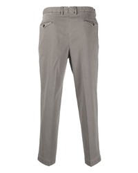 Серые брюки чинос от Dell'oglio