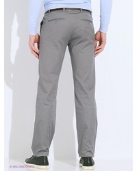 Серые брюки чинос от Oodji