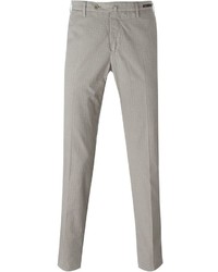 Серые брюки чинос от Pt01