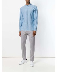 Серые брюки чинос от Jeckerson