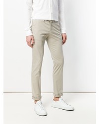 Серые брюки чинос от Briglia 1949