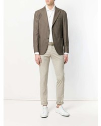 Серые брюки чинос от Briglia 1949