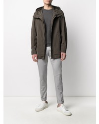 Серые брюки чинос от Dondup