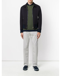 Серые брюки чинос от Armani Jeans