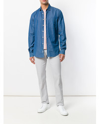 Серые брюки чинос от Pt05