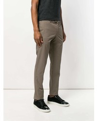 Серые брюки чинос от Pt01