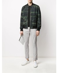 Серые брюки чинос от Dondup