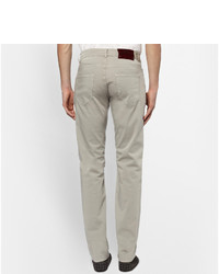 Серые брюки чинос от Etro