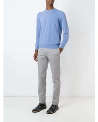 Серые брюки чинос от Fay