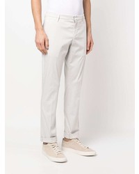 Серые брюки чинос от Dondup