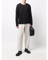 Серые брюки чинос от Stone Island Shadow Project