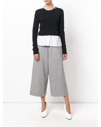 Женские серые брюки от Maison Margiela