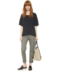 Женские серые брюки от A.P.C.