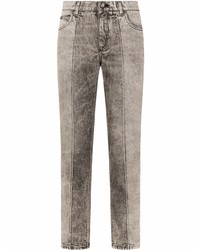 Мужские серые вареные джинсы от Dolce & Gabbana