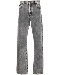 Мужские серые вареные джинсы от MSGM