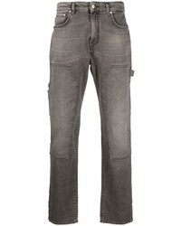 Мужские серые вареные джинсы от Represent