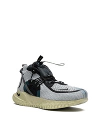 Мужские серые высокие кеды от Nike