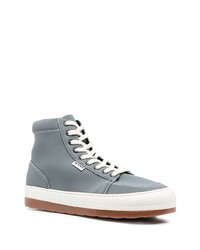 Мужские серые высокие кеды от Sunnei