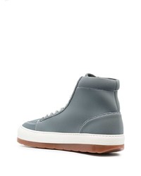 Мужские серые высокие кеды от Sunnei