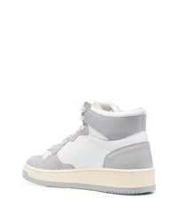 Мужские серые высокие кеды от AUTRY